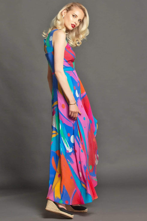 Jenine Maxi Dress - Miami Vibes